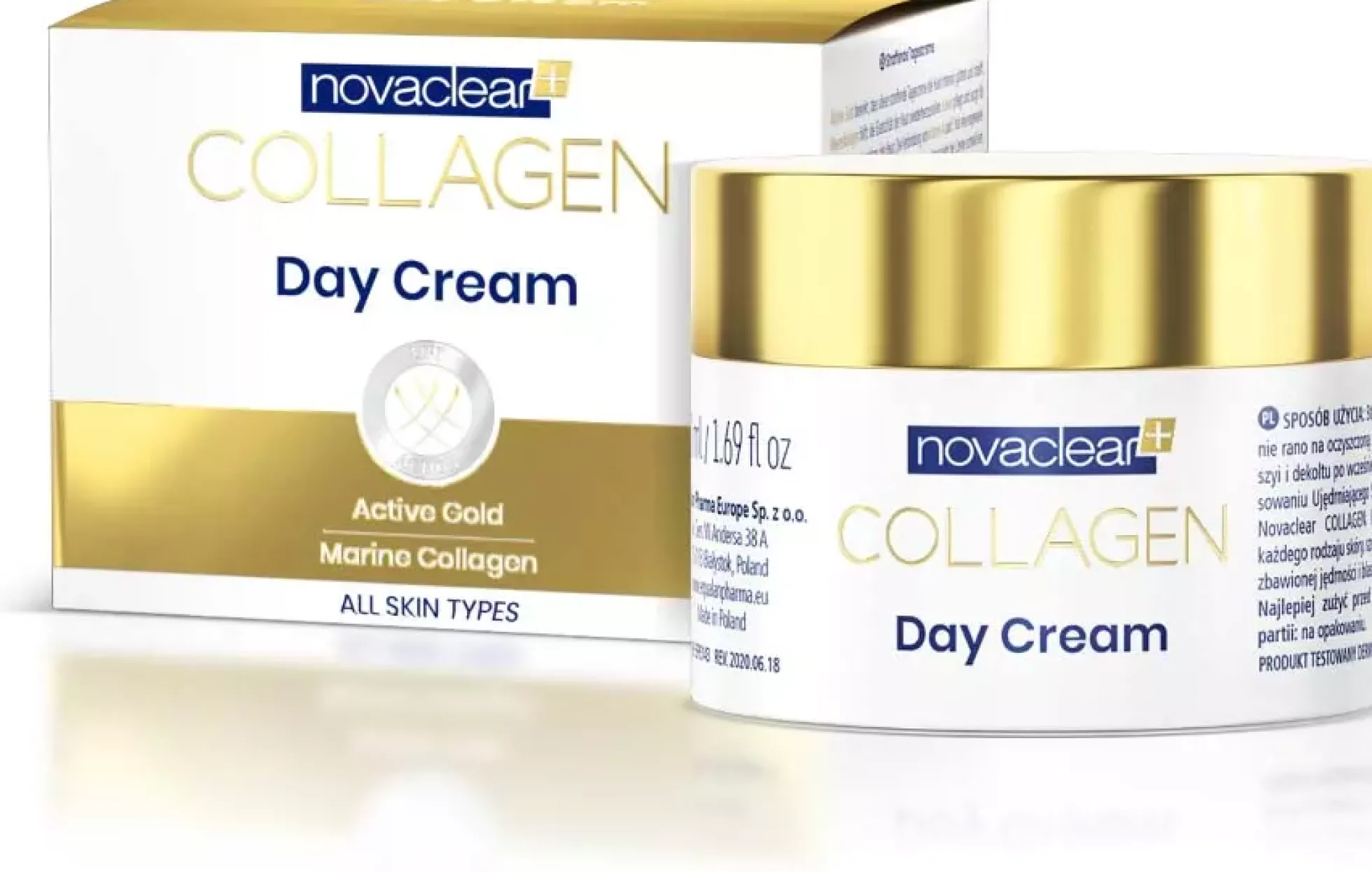 NovaclearCollagen Lift Action Kit - Day & Night Cream, Serum, Cleanser