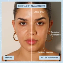 NuFACE Mini+ Smart Petit Facial Toning Kit Sandy Rose