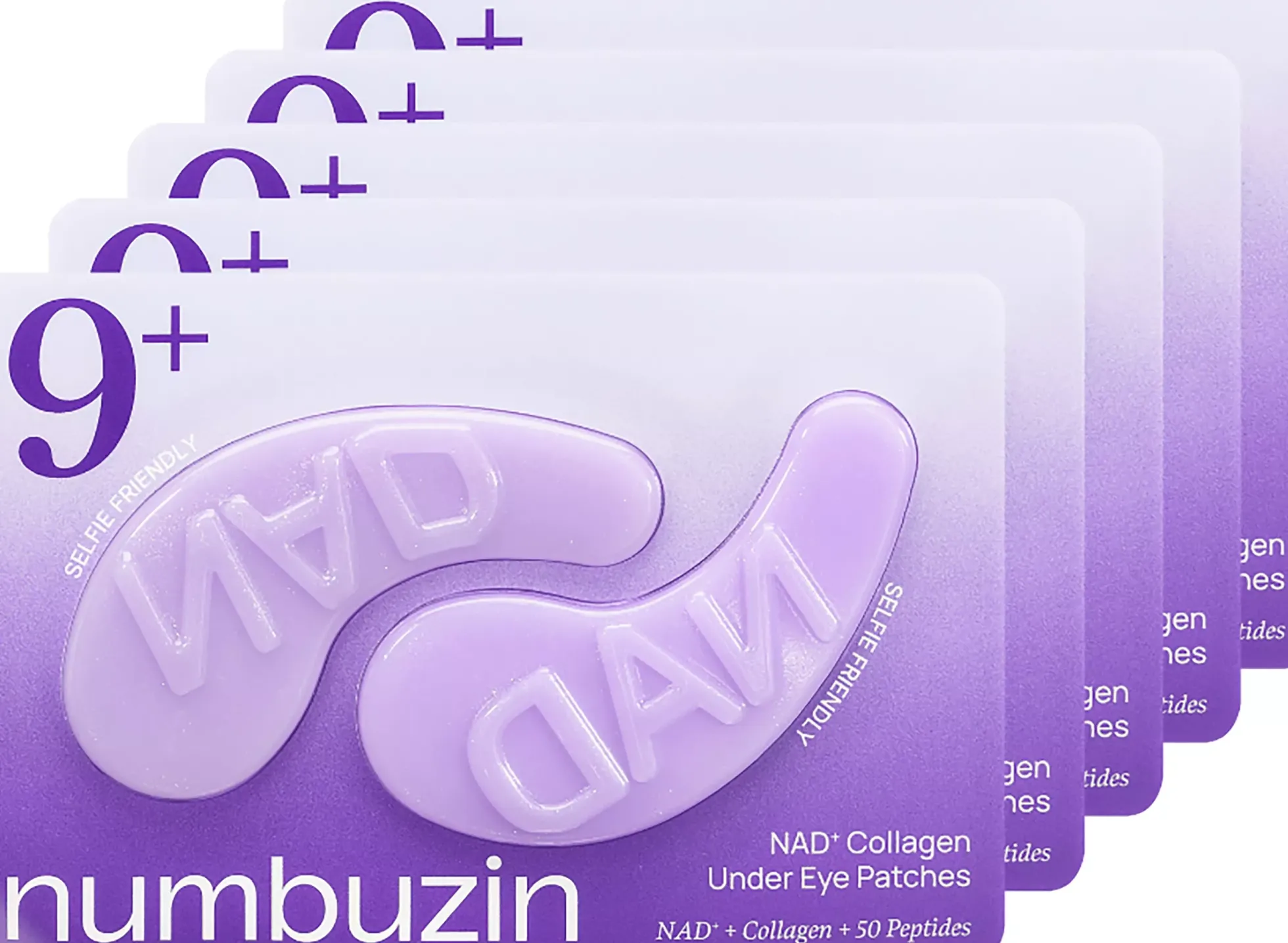 numbuzin No.9 NAD+ Collagen Under Eye Patches 5pcs 40 ml