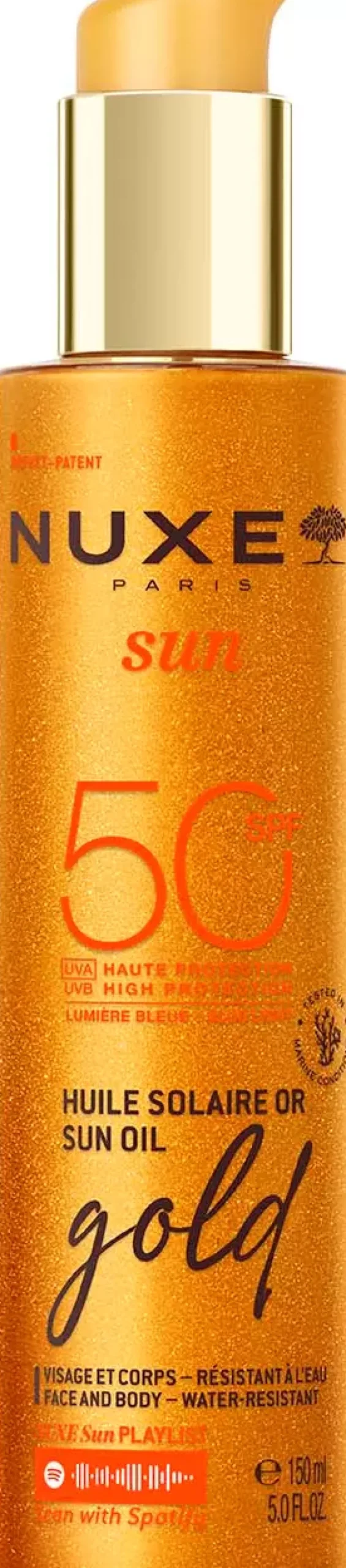 NuxeSun Tanning Oil Gold SPF50 150 ml