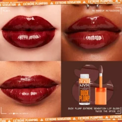 NYX PROFESSIONAL MAKEUP Duck Plump Lip Lacquer 02 Bangin' Bare