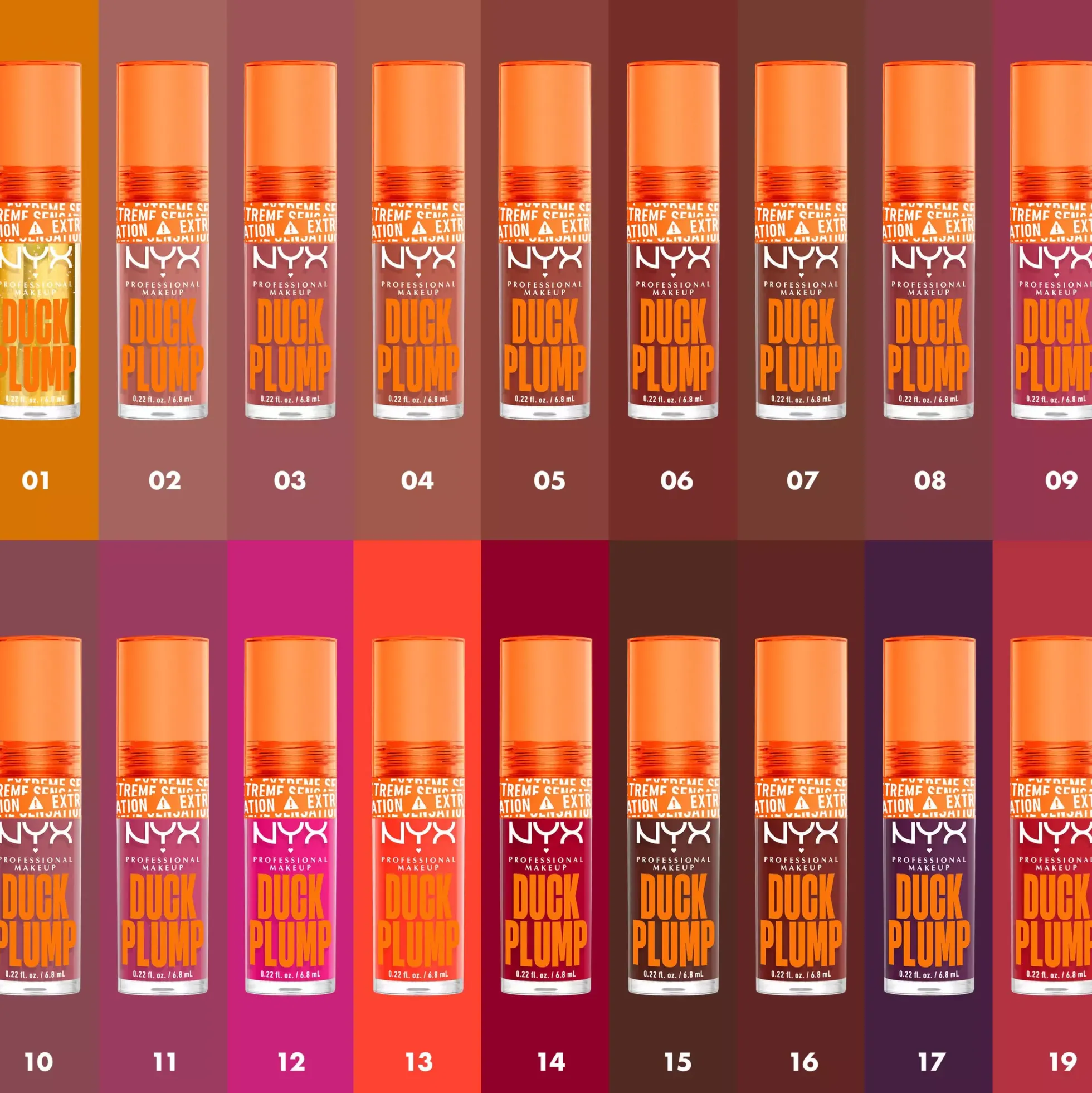 NYX PROFESSIONAL MAKEUP Duck Plump Lip Lacquer 02 Bangin' Bare
