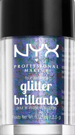 NYX PROFESSIONAL MAKEUP Face & Body Glitter Violet