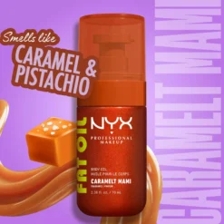 NYX PROFESSIONAL MAKEUP Fat Oil Body Oil Caramelt Mami