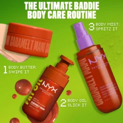 NYX PROFESSIONAL MAKEUP Fat Oil Body Oil Caramelt Mami