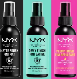 NYX PROFESSIONAL MAKEUP Matte Finish, Makeup Setting Spray 01 Matte