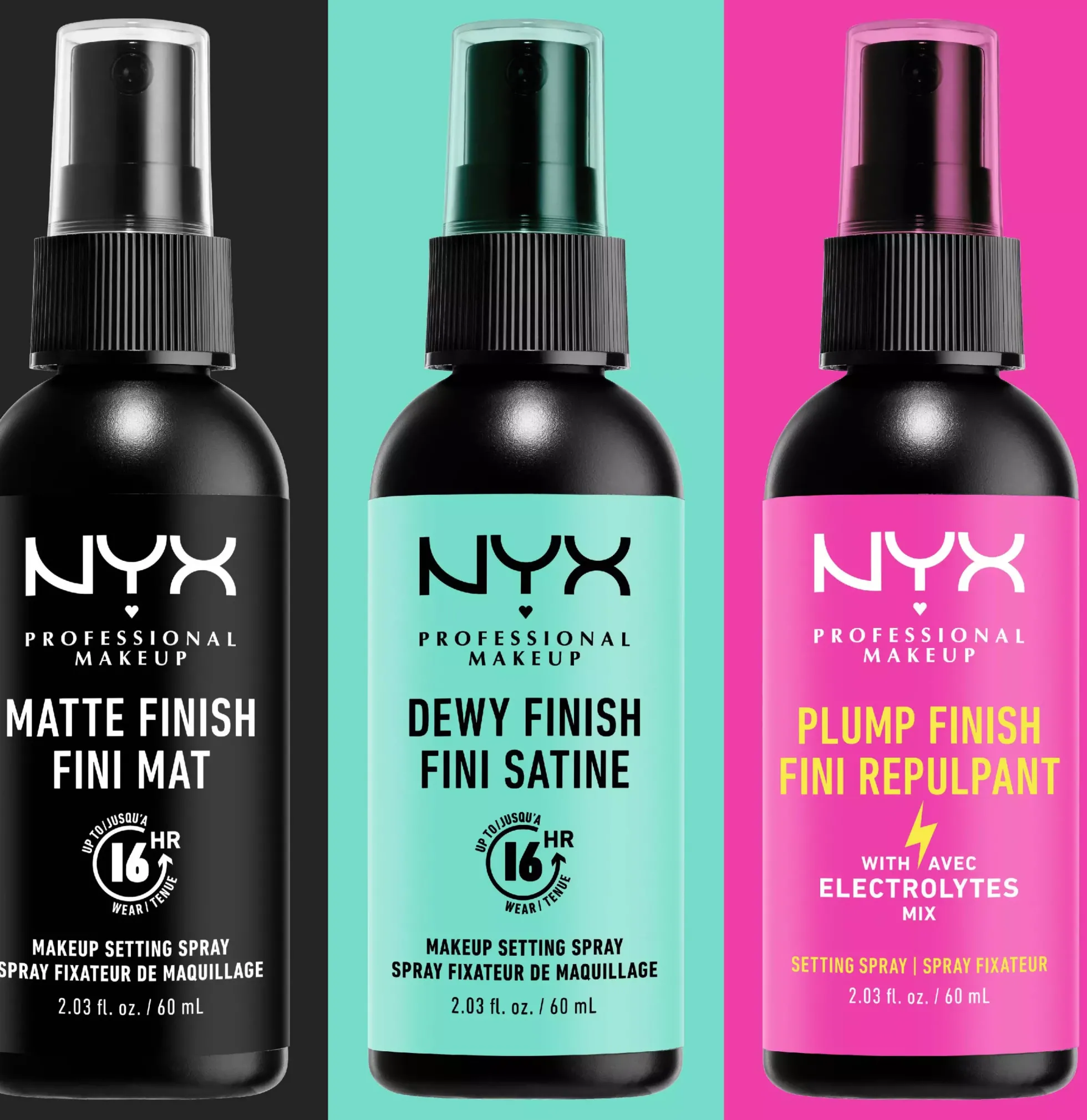 NYX PROFESSIONAL MAKEUP Matte Finish, Makeup Setting Spray 01 Matte