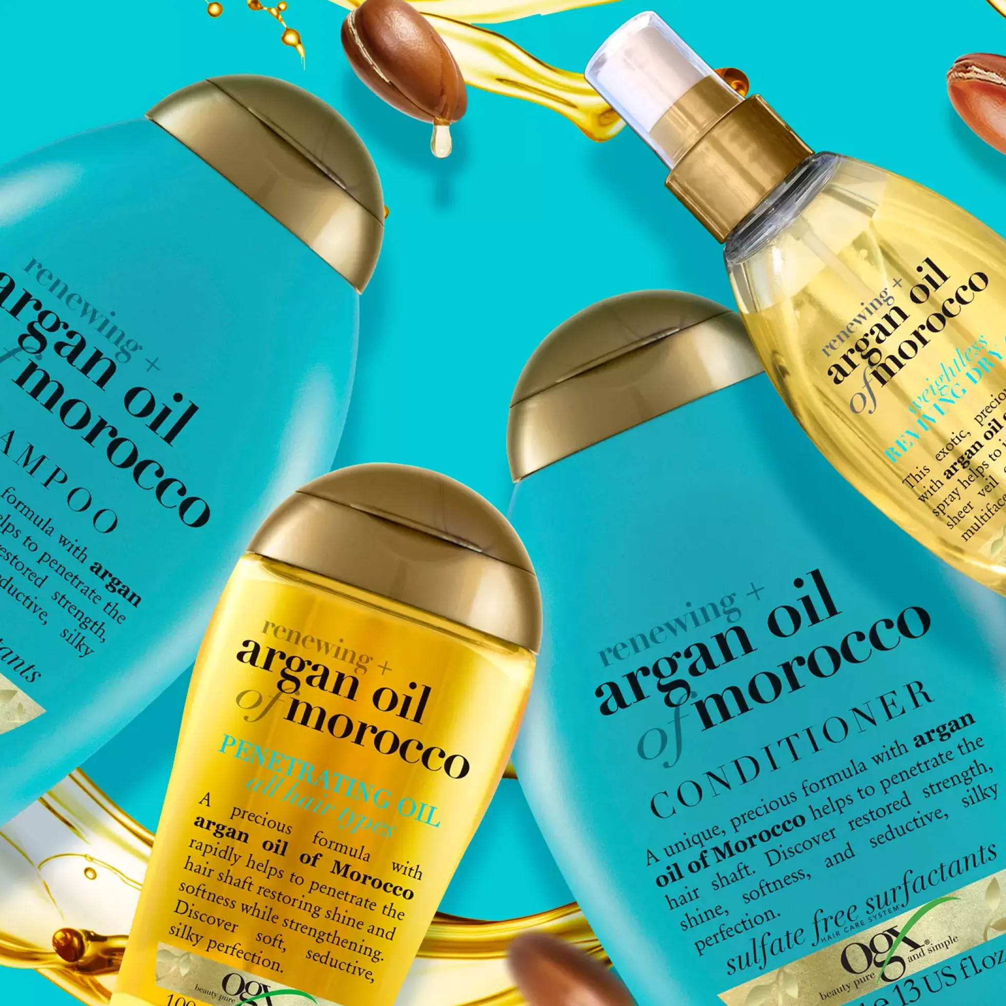 OgxRenewing Argan Oil of Morocco Weightless Dry Oil Mist 118 ml