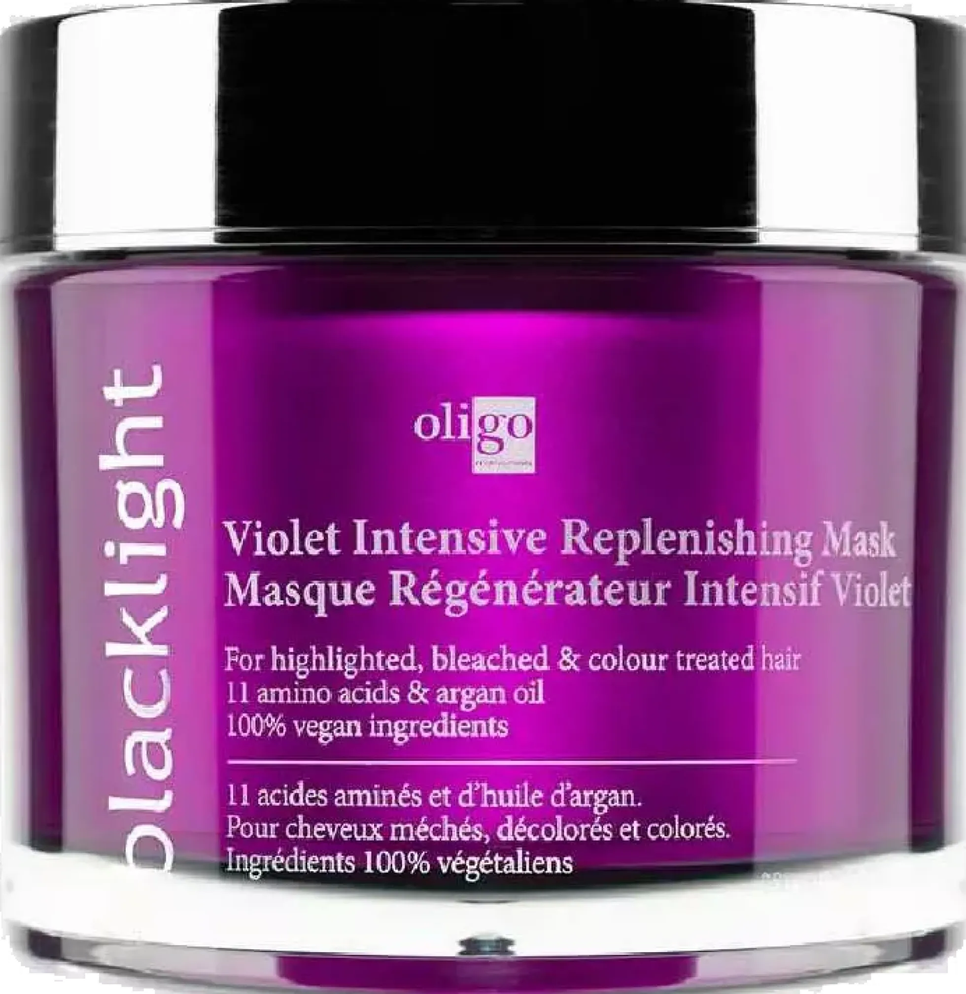 OligoBlacklight Styling & Care Violet Intensive Repleneshing mask 200 ml