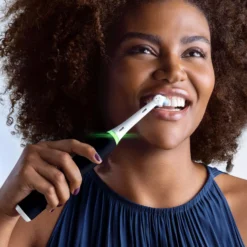 Oral B iO 3 Black & Blue Electric Toothbrushes Designed By Braun