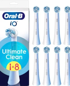 Oral B iO Ultimate Clean Toothbrush Heads White