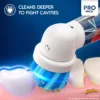 Oral B Pro Kids Electric Toothbrush 2 Brush heads Marvel Spider-Man