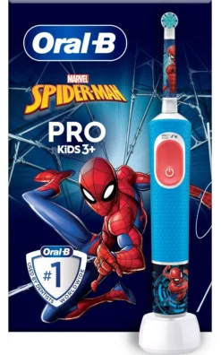 Oral B Pro Kids Electric Toothbrush 1 Brush head Marvel Spider-Man