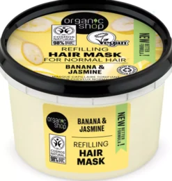 Organic Shop Hair Mask Banana & Jasmine 250 ml