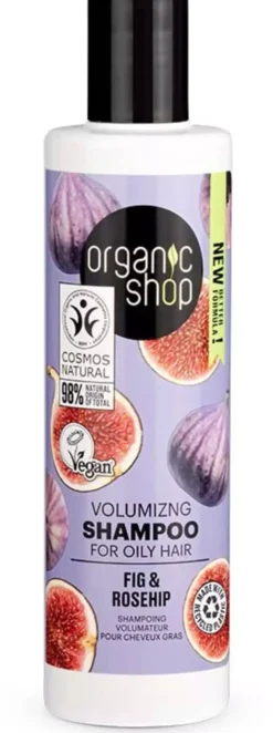 Organic Shop Volumizing Shampoo Fig & Rosehip 1000 ml