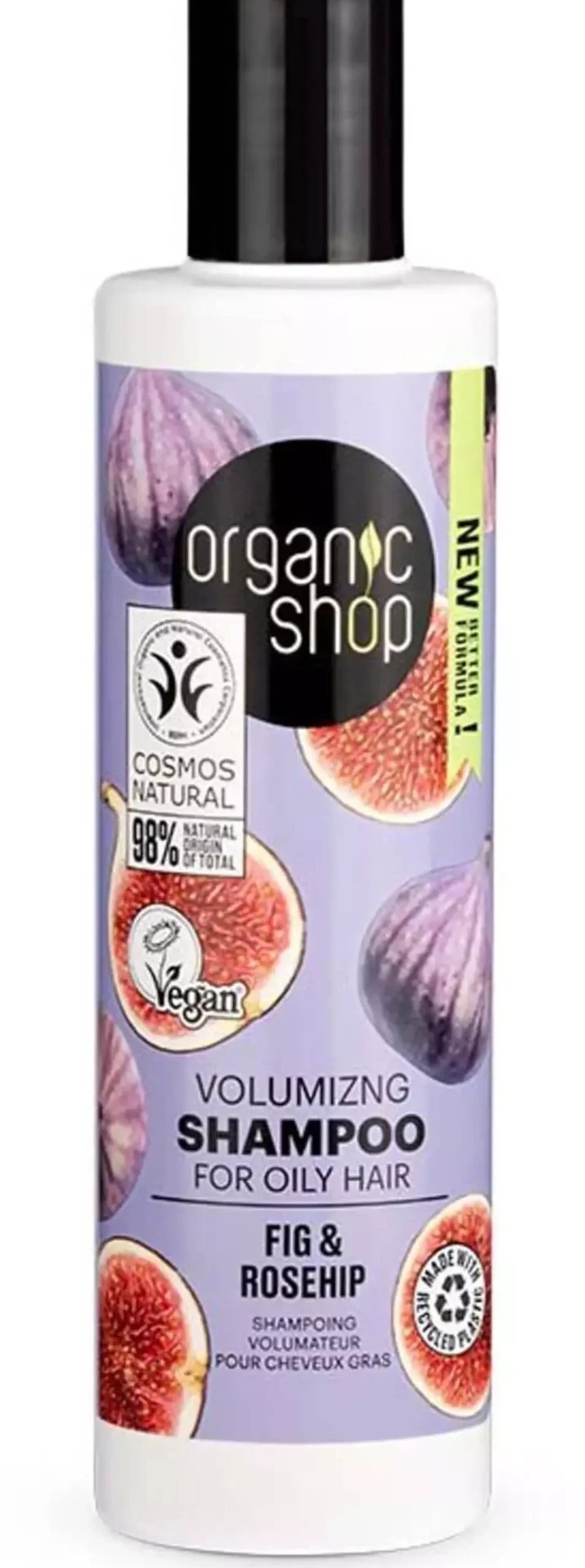 Organic Shop Volumizing Shampoo Fig & Rosehip 1000 ml