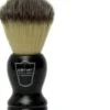 Parker Shaving Black Handle Synthetic Bristle Shave Brush