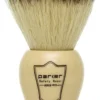 Parker Shaving Ivory Handle Synthetic Bristle Shave Brush