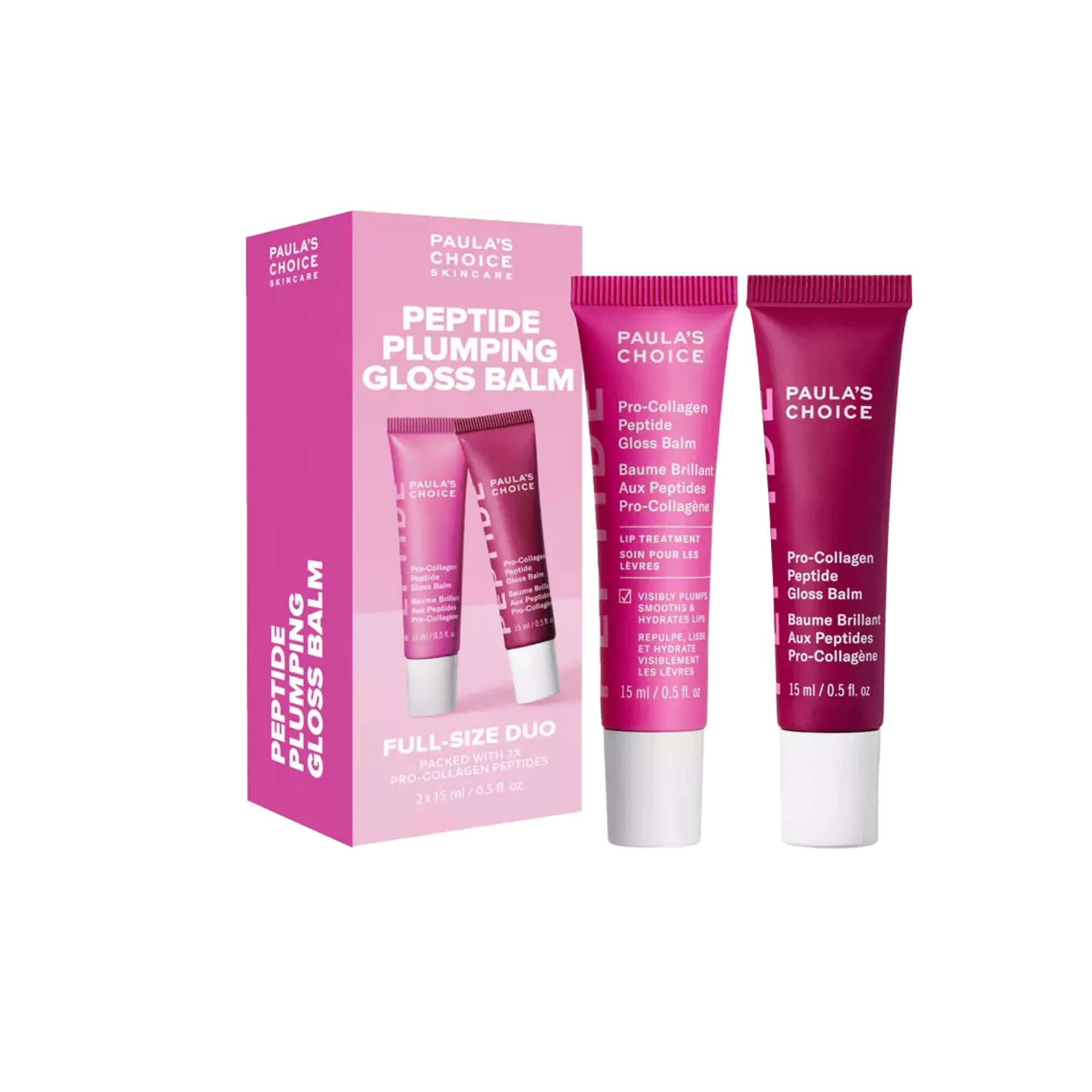 Paula´s Choice Pro-Collagen Peptide Gloss Balm Duo Kit