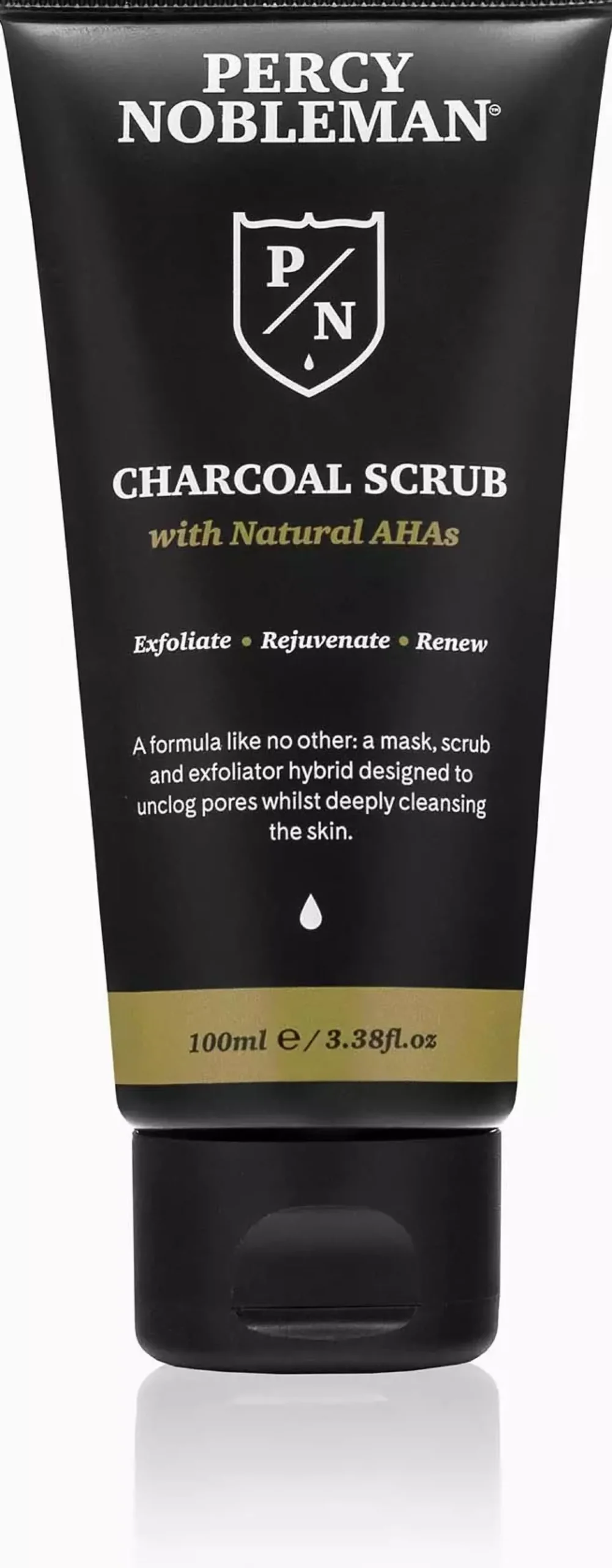 Percy Nobleman Charcoal Scrub 100 ml