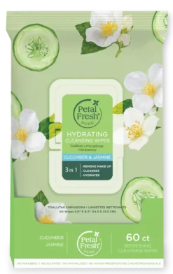 Petal FreshPure Hydrating Cucumber & Jasmine Cleansing Wipes