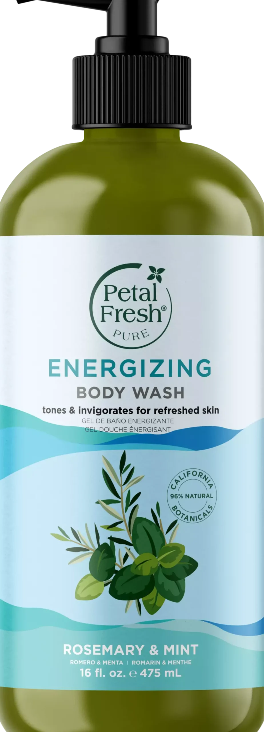 Petal FreshPure Rosemary & Mint Body Wash 473 ml