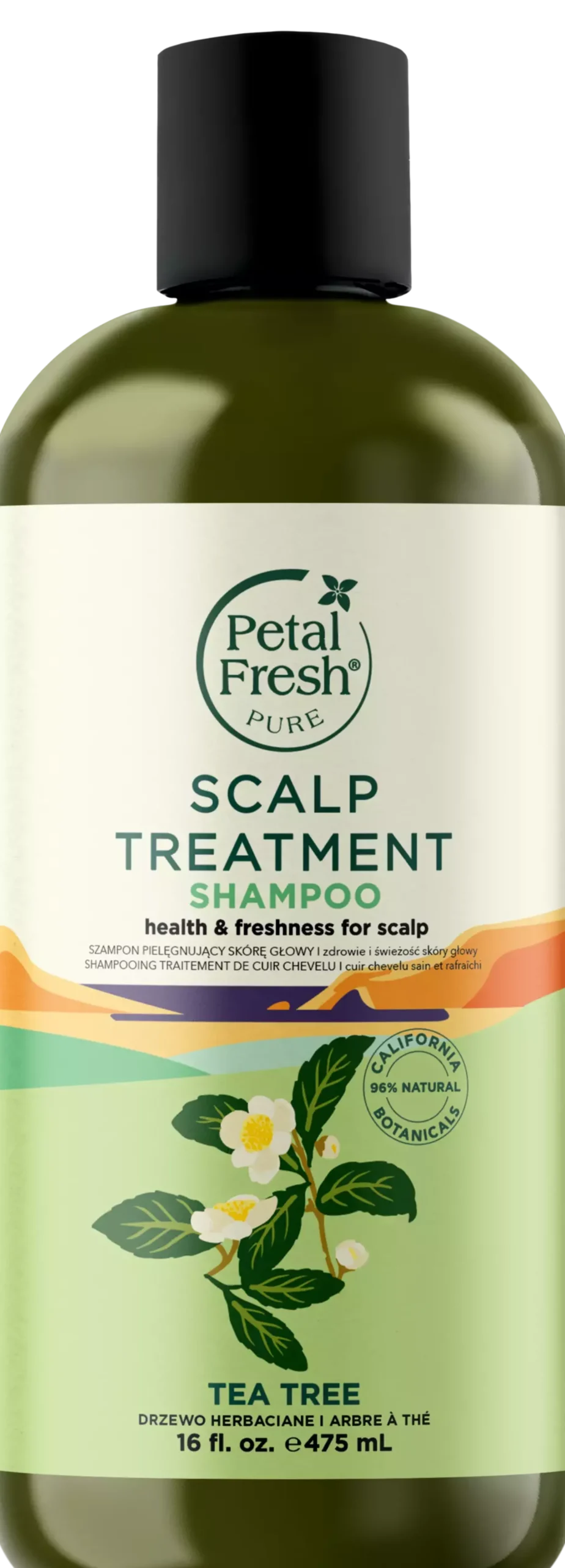 Petal FreshPure Tea Tree Shampoo 473 ml