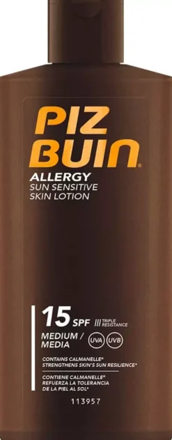 Piz BuinAllergy Sun Sensitive Skin Lotion SPF15 200 ml