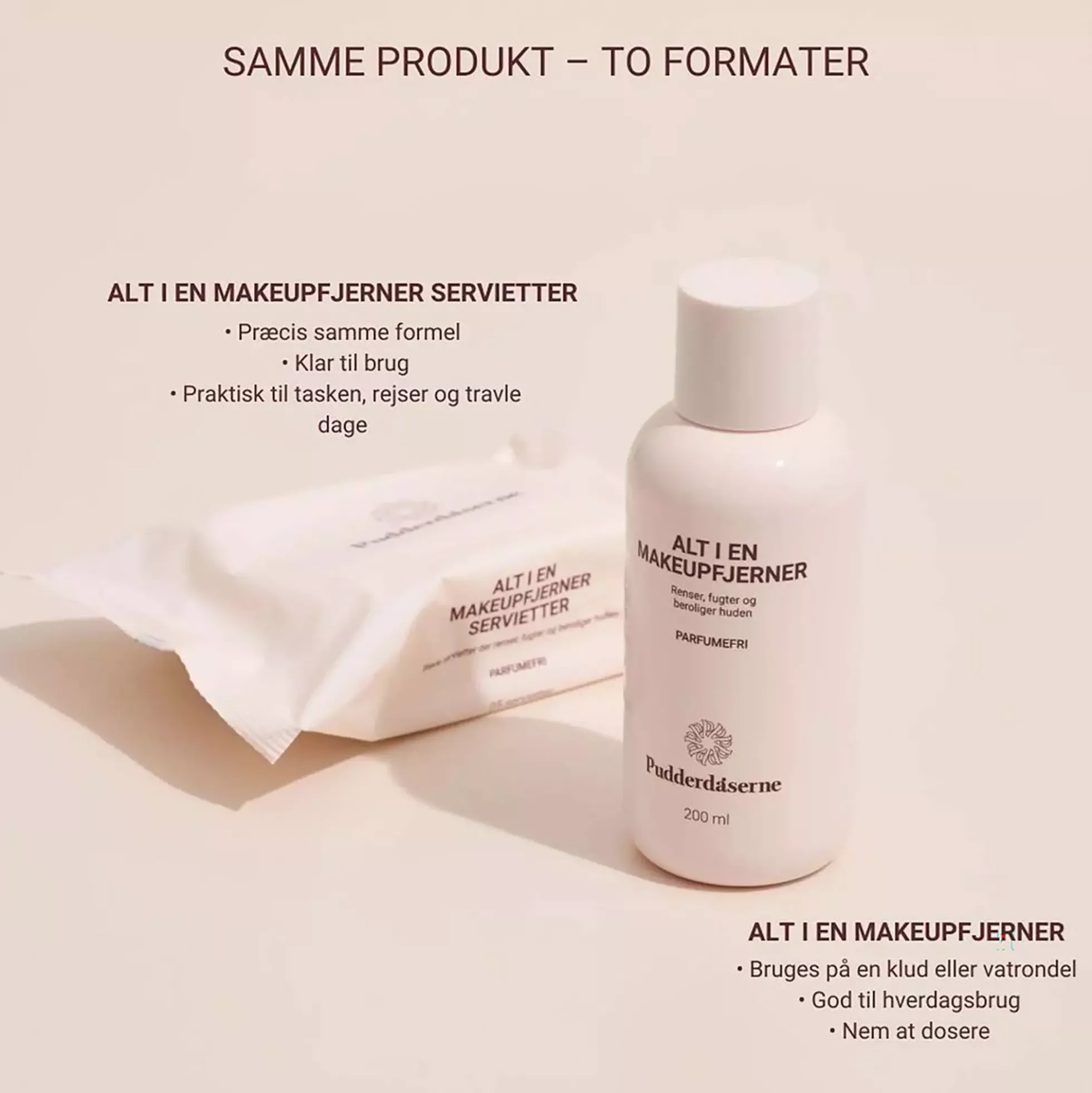 Pudderdåserne Alt i en Makeupfjerner 200 ml