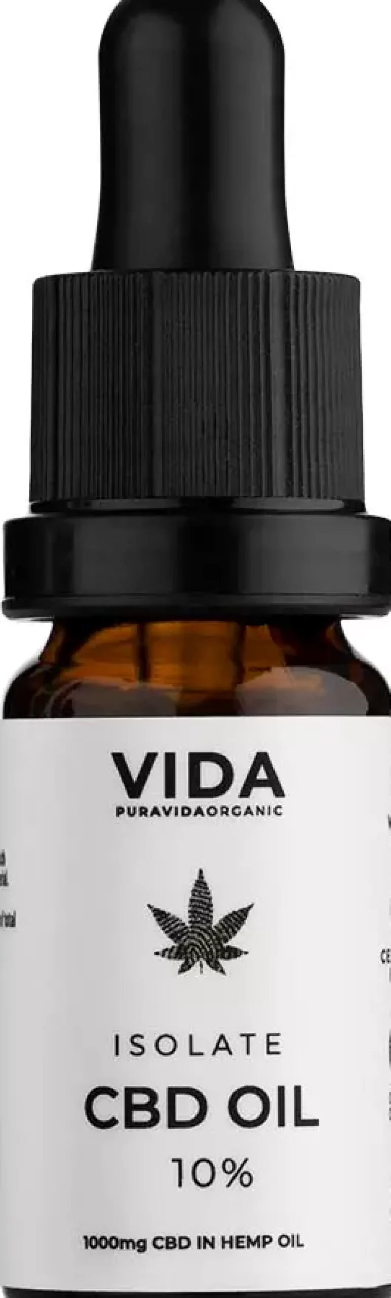 Pura Vida Isolate CBD Oil 10%, 10ml 10 ml