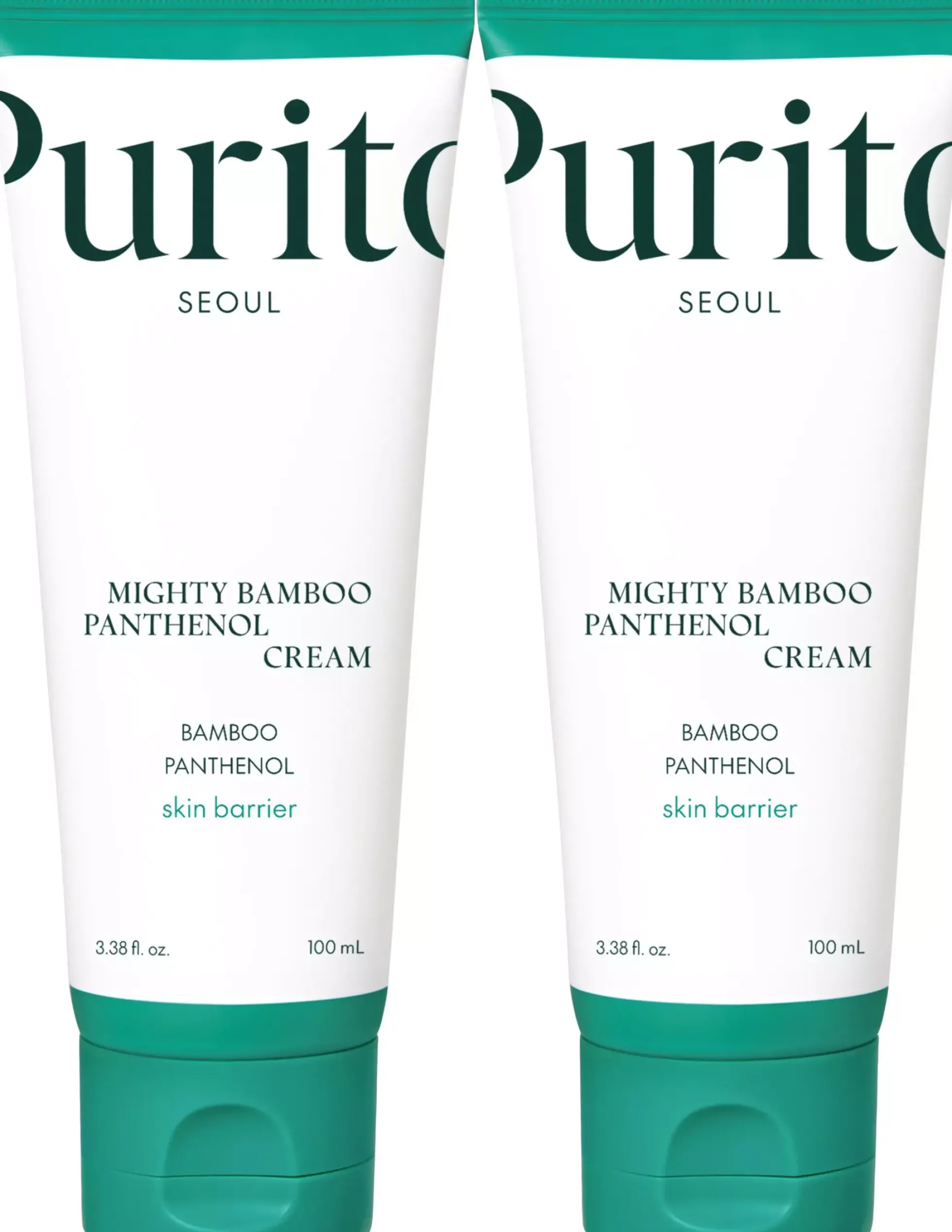 Purito Bundle Mighty Bamboo Panthenol Cream 100ml x 2