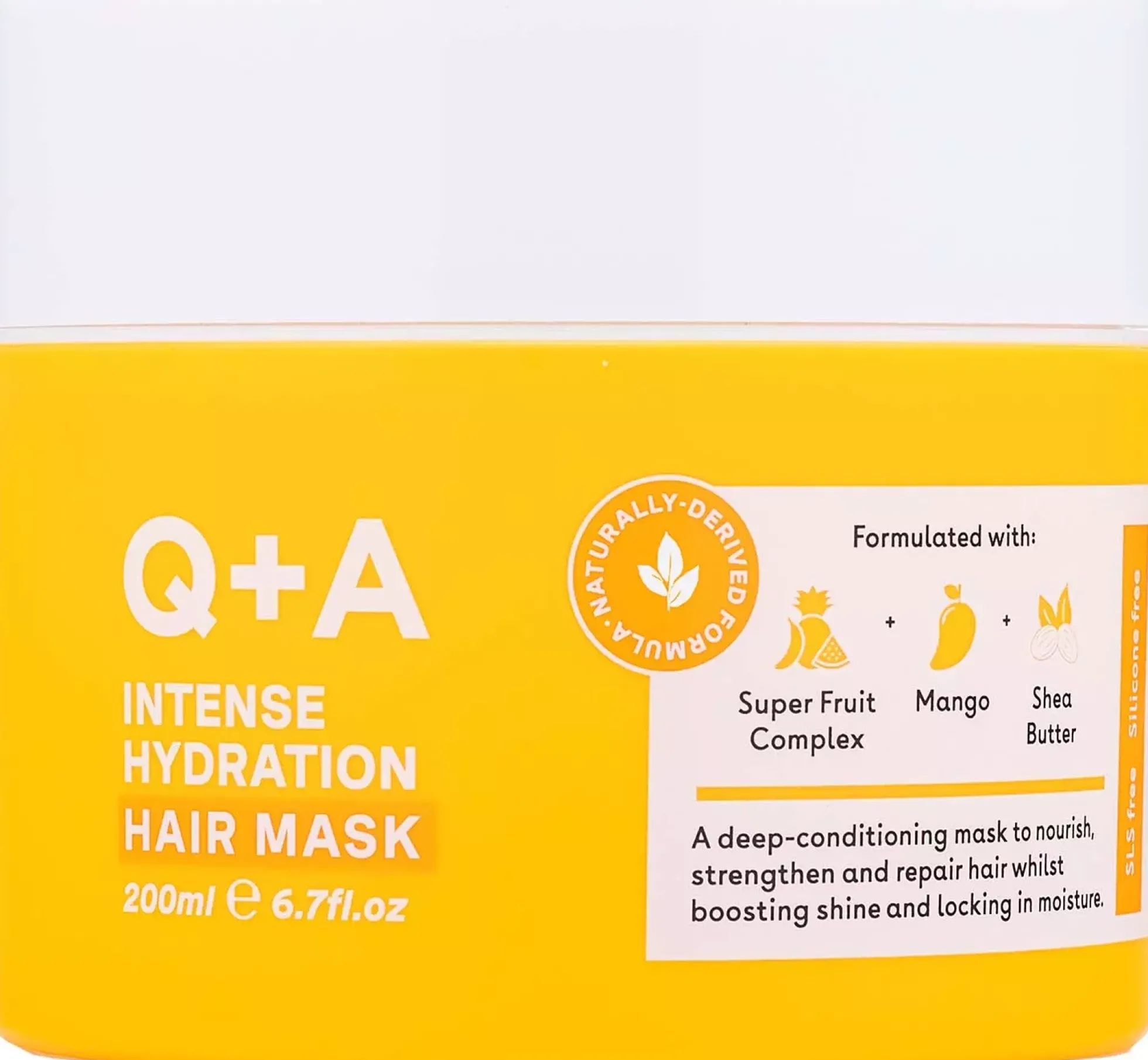 Q+A Intense Hydration Hair Mask 200 ml