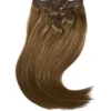 Rapunzel of Sweden Classic Clip-ins Straight / Medium Volume / 7 pieces 50 cm 5.0 Brown