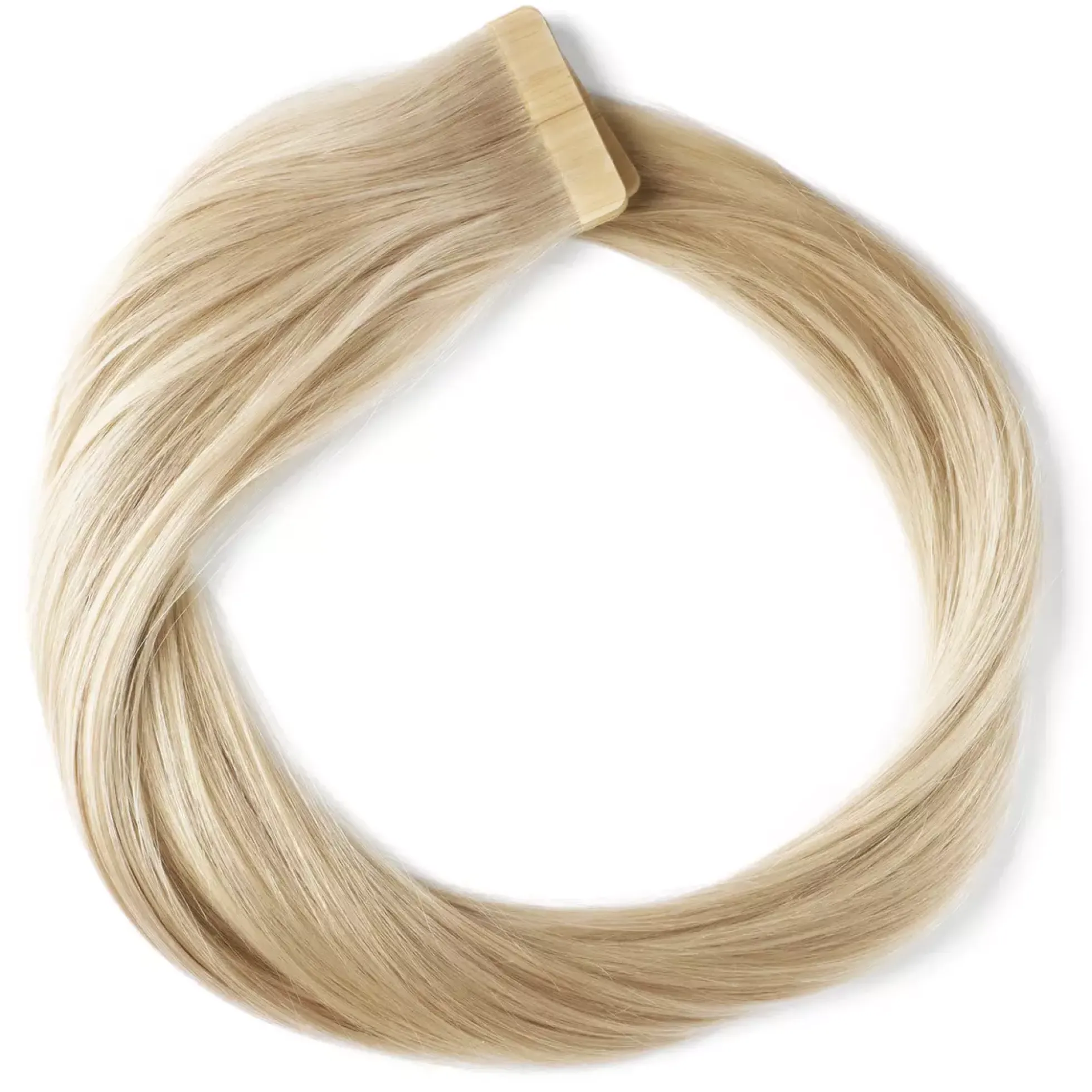 Rapunzel of SwedenClassic 4 Premium Tape Extensions Straight / Classic Tape 4 cm / 8 pieces 40 cm 10.7 Light Grey