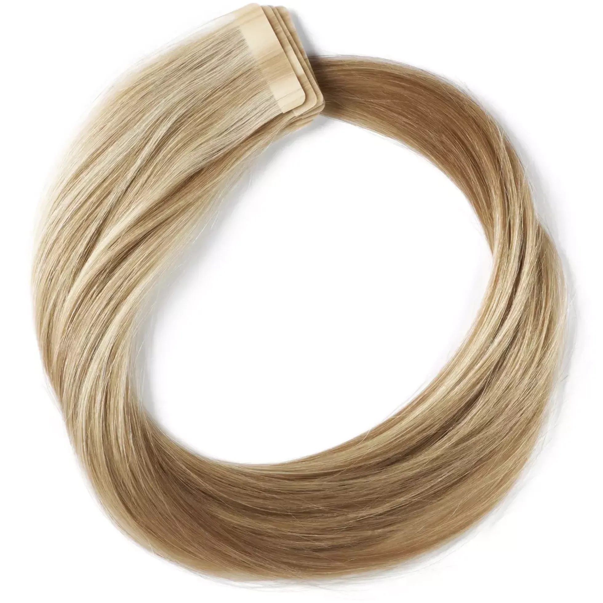 Rapunzel of SwedenClassic 4 Premium Tape Extensions Straight / Classic Tape 4 cm / 8 pieces40 cm M7.3/10.8 Cendre Ash Blonde Mix