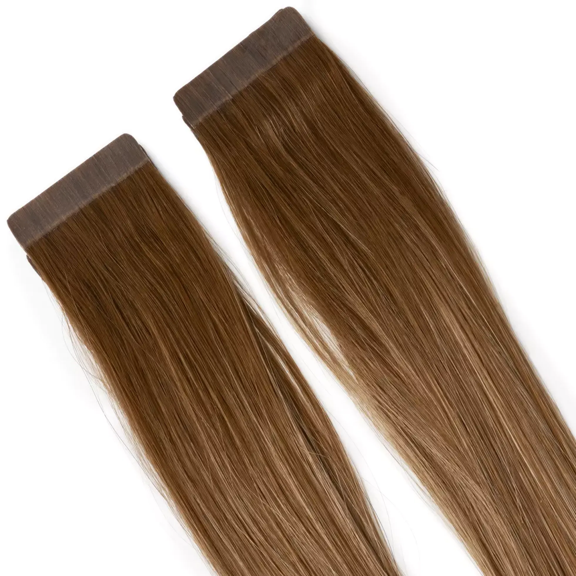Rapunzel of SwedenClassic 4 Premium Tape Extensions Straight / Classic Tape 4 cm / 8 pieces 40 cm Brownish Blonde Balayage B5.0/8.3