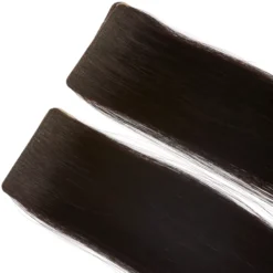 Rapunzel of Sweden Premium Tape Extensions Straight / Seamless Tape 4 cm / 8 pieces 50 cm 1.2 Black Brown