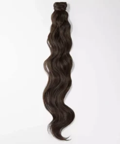 Rapunzel of Sweden Vegan Ponytail Beach Wave / Clip-in / Medium Volume 40 cm 2.3 Chocolate Brown