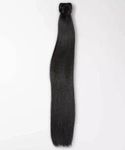 Rapunzel of Sweden Vegan Ponytail Straight / Clip-in / Medium Volume 40 cm 1.0 Black