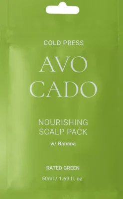Rated GreenScalp Pack Cold Press Avocado Nourishing Scalp Pack Banana 50 ml
