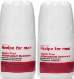 Recipe for men Antiperspirant Deodorant Duo 2x60 ml