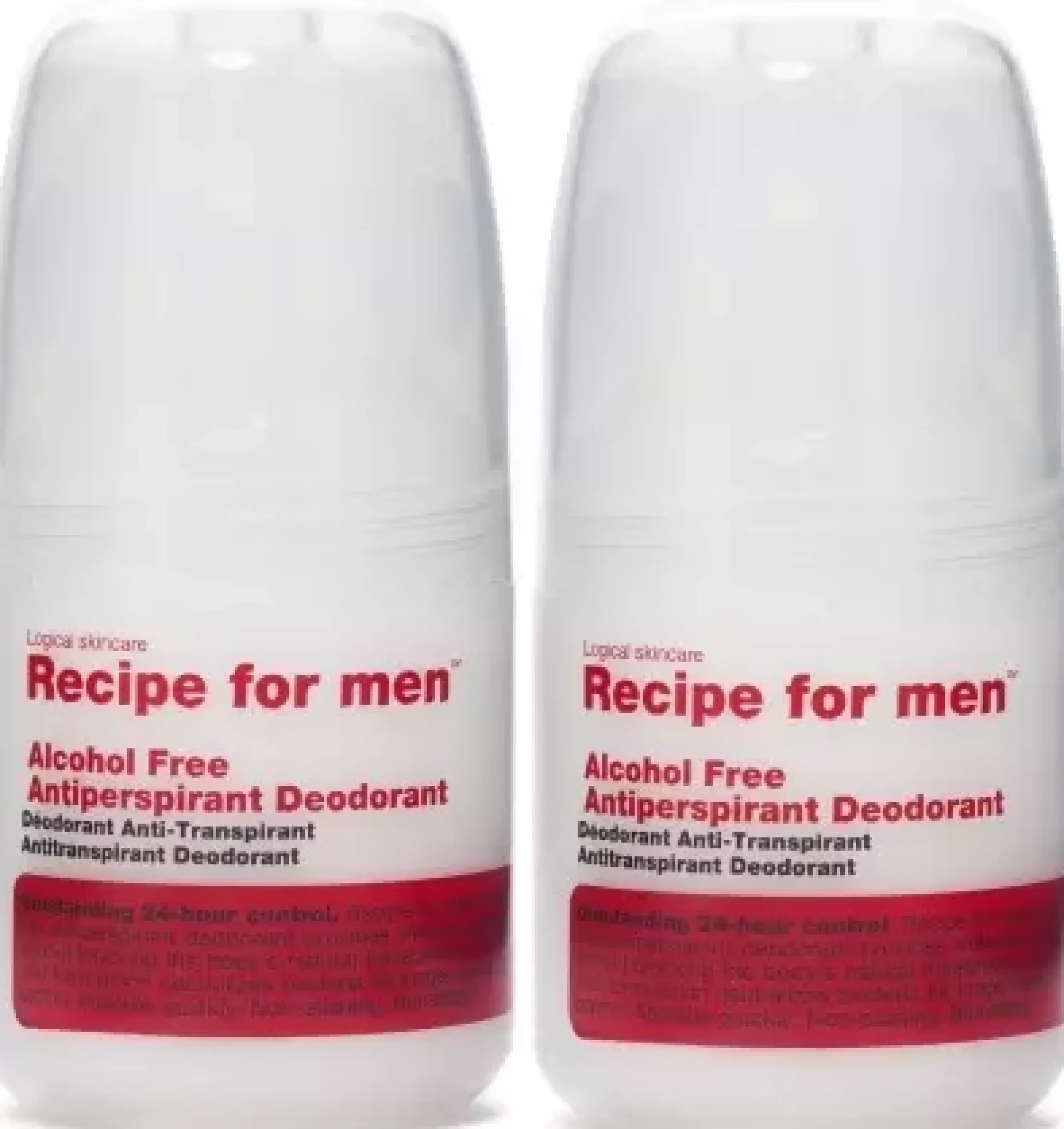 Recipe for men Antiperspirant Deodorant Duo 2x60 ml