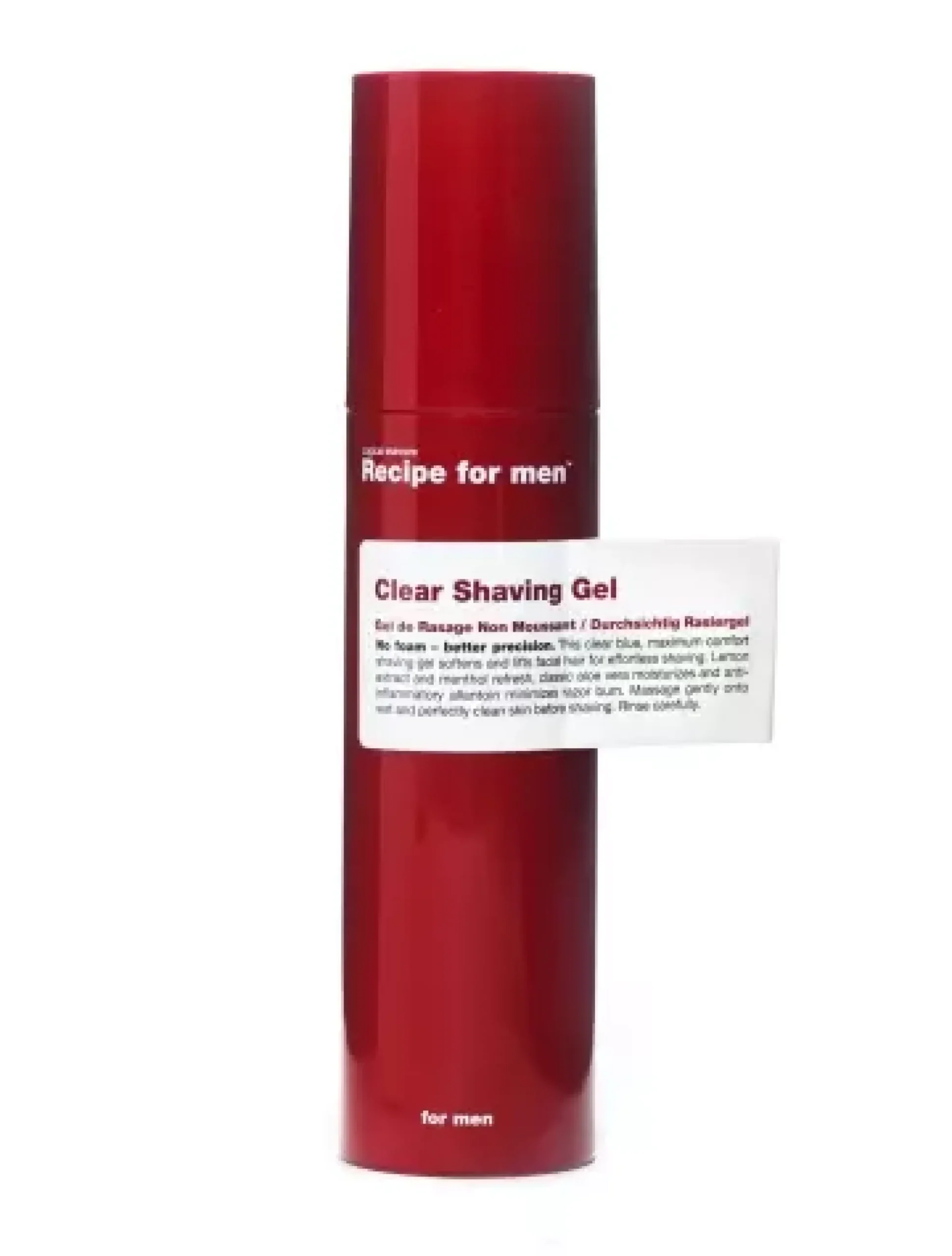 Recipe for men Clear Shaving Gel 100 ml