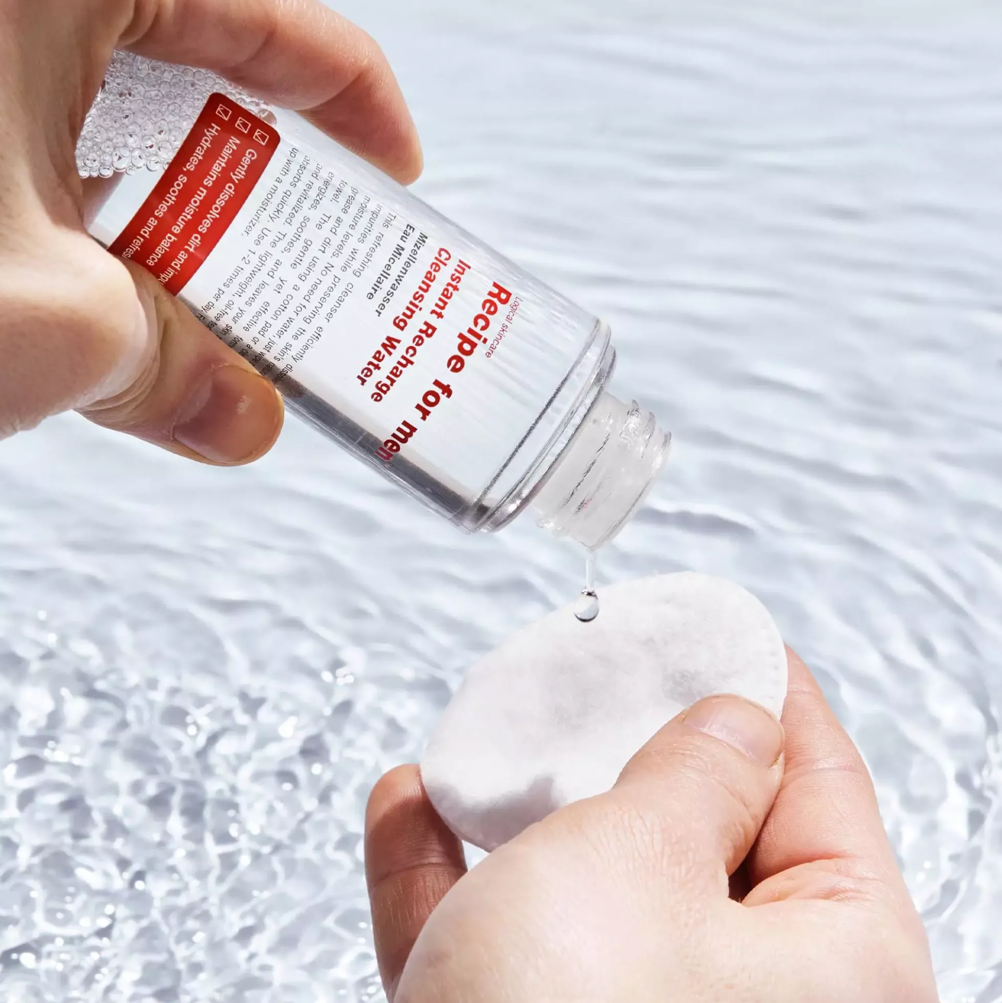 Recipe for men Instant Recharge Cleansing Water 100 ml