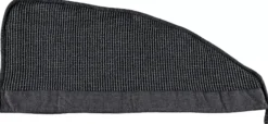 RentoKenno Hair towel 30x72 cm Black/Grey