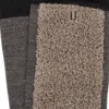 Rento Linen Terry Back Washer 14x70 cm Black/Linen