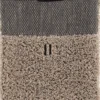 Rento Linen Terry Wash Mitten 14x24 cm Black/Linen