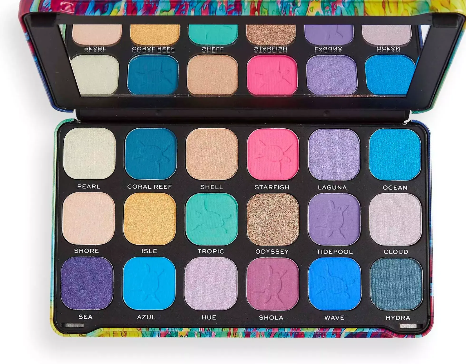 Revolution Beauty London Forever Flawless Eyeshadow Palette Hydra Turtle