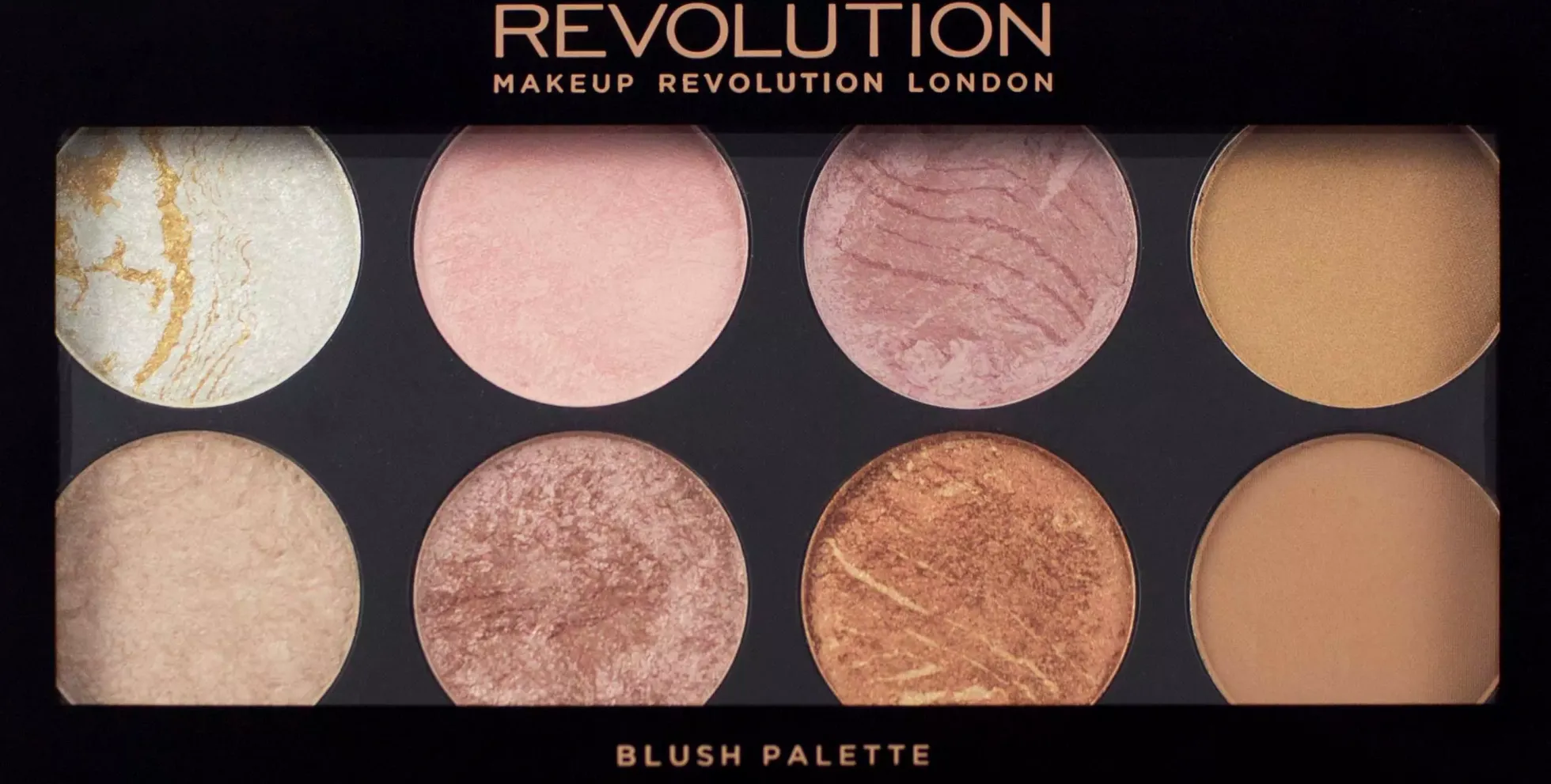 Revolution Beauty London Ultra Blush Palette Golden Sugar
