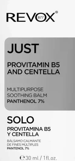 Revox B77JUST Provitamin B5 And Centella